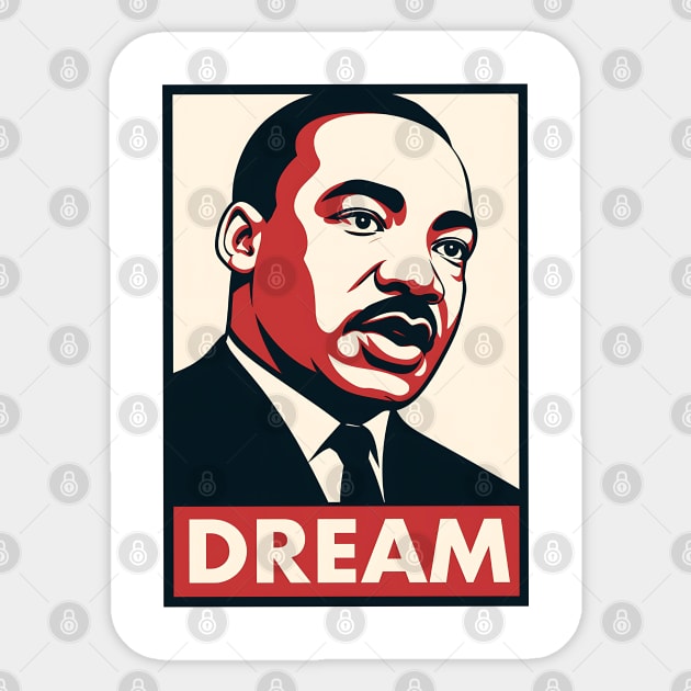 Dream Like King Sticker by UrbanLifeApparel